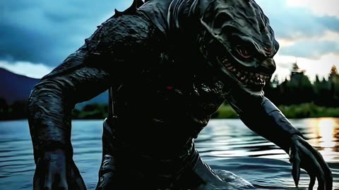 MONSTER IN THE WATER