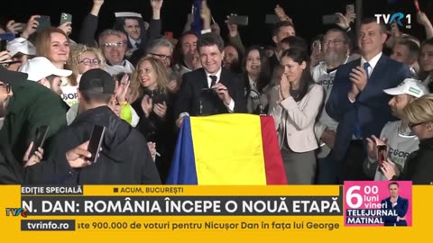 New President of Romania - Nicusor Dan
