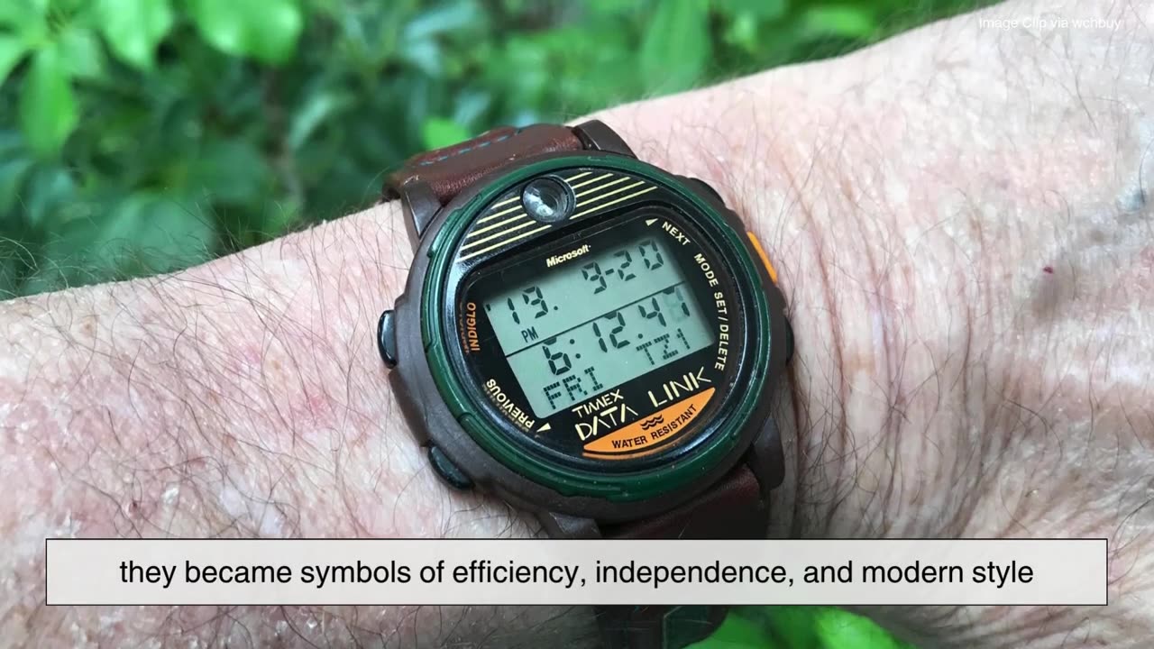 Remember the Beeper Watch¿ It Was the Pioneer of Smartwatch Messaging