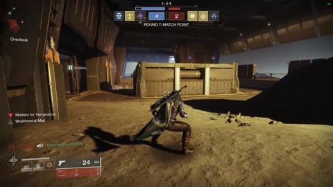 Destiny 2 (side arm clutch)
