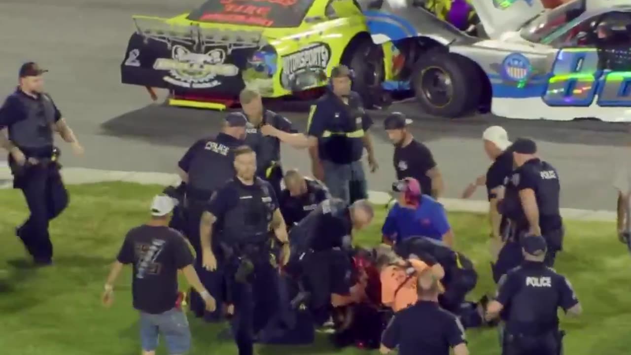 NASCAR All hell has broken loose at Bowman Gray