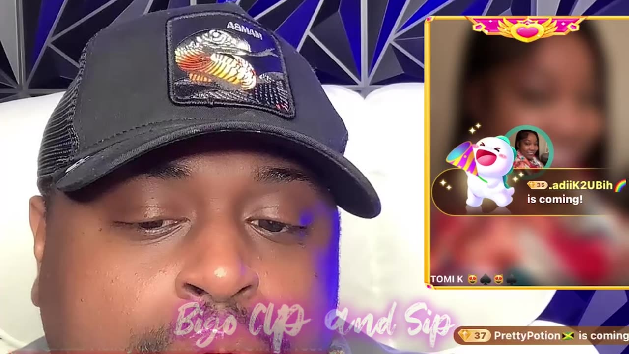 MadamLo attempts to give DreBaby update but things get interrupted by TomiKay 5/8/25 #bigoclipandsip