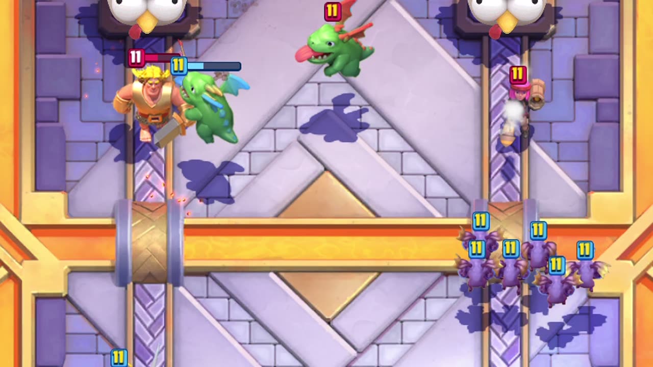 Clash Royale: 18/10 gameplay (Intense 2V2)