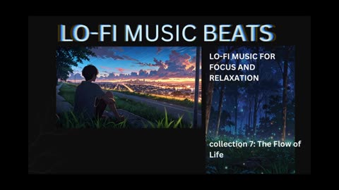 LO-FI MUSIC BEATS - MUSIC FOR FOCUS, REST, RELAXATION AND SLEEP - COLLECITON 7 THE FLOW OF LIFE