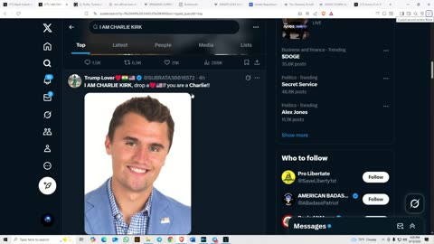 The Charlie Kirk Act Trump Re-Truths Q Proof