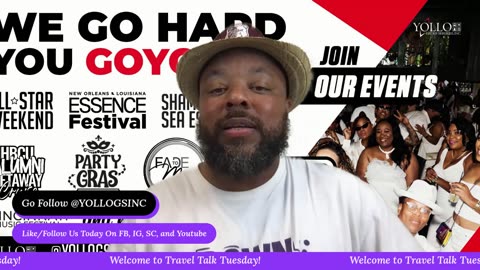 Travel Talk Tuesday with YOLLO - 7.22.2025 (LIVE)