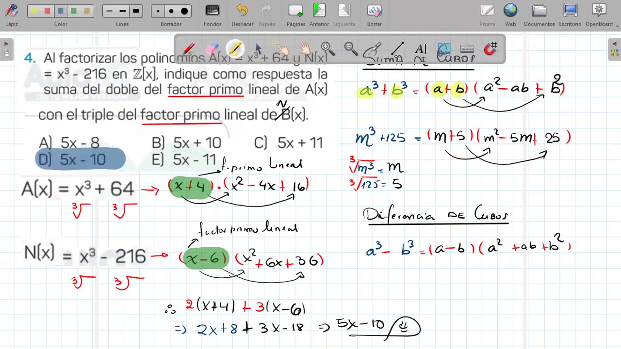AULA 20 REGULAR 2026 - 1 | Semana 05 | Álgebra