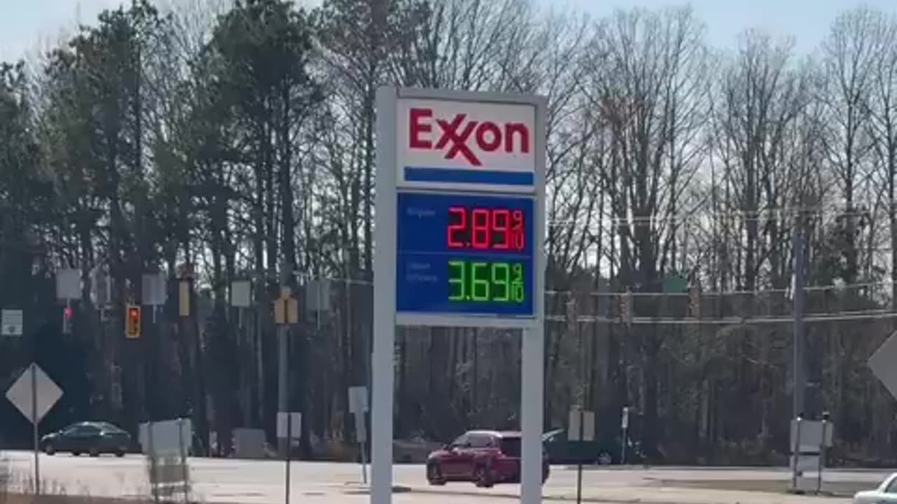 Democrats and the media would never report gas prices are already dropping