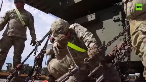 U.S.MILITARY STARTED MOVING EQUIPMENT FOR A PARADE SCHEDULED FOR TRUMP’S BIRTHDAY 6-14-25