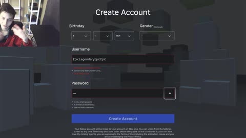 What Happens Revealed When A Gamer Attempts To Create A Username In Roblox On The Xbox One Console