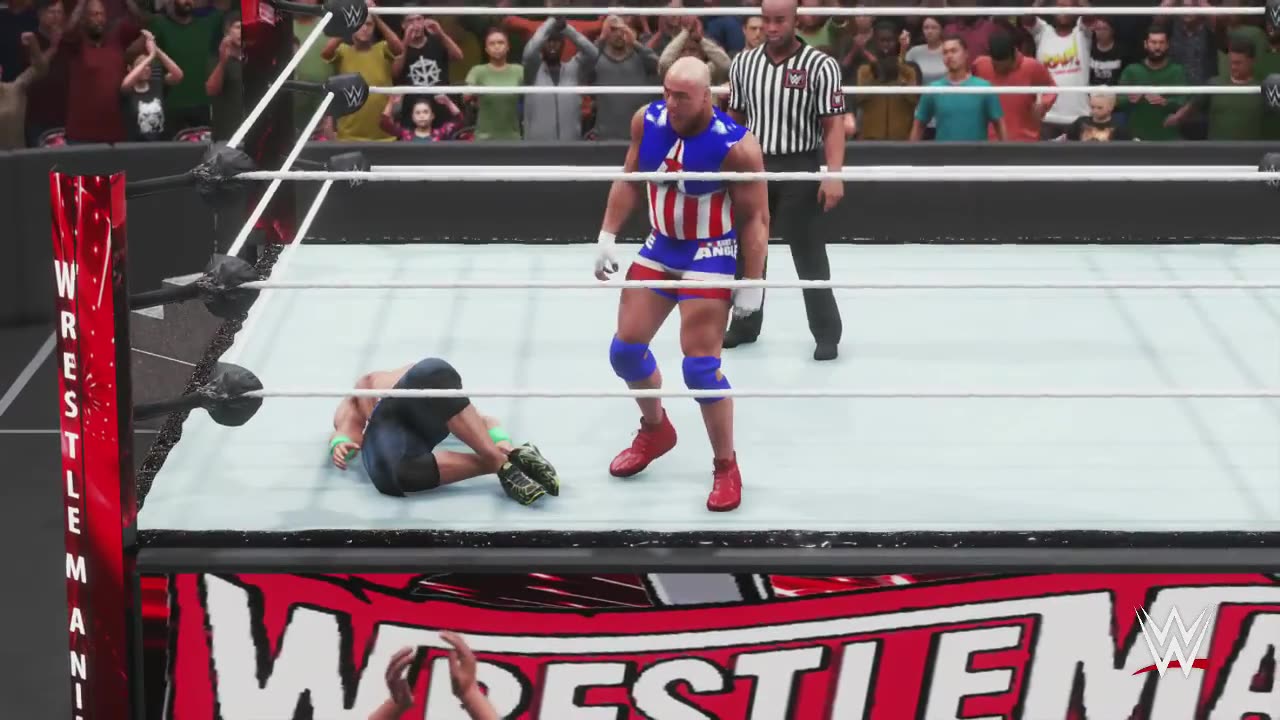 WWE 2K20 - Kurt Angle's Angle Slam Compilation