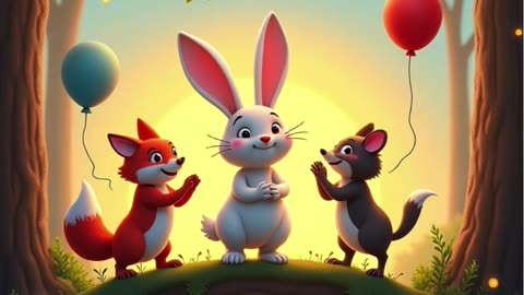 Benny and the Broken Bridge 🐰✨ | Urdu Animated Moral Story for Kids | Teamwork & Kindness