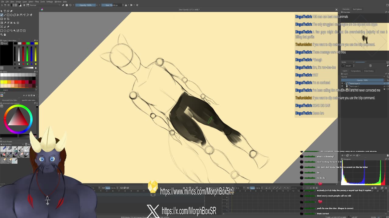 Drawing and Chatting