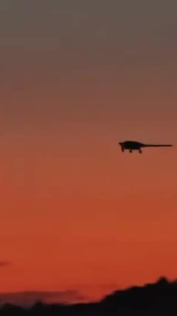 VERY RARE: Footage shows a U.S. RQ-170 stealth drone returning to Puerto Rico