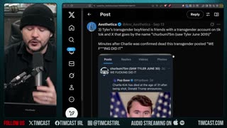 Charlie Kirk Assassinated By Trans Terror Cell, FBI Investigating Says Report | Tim Pool