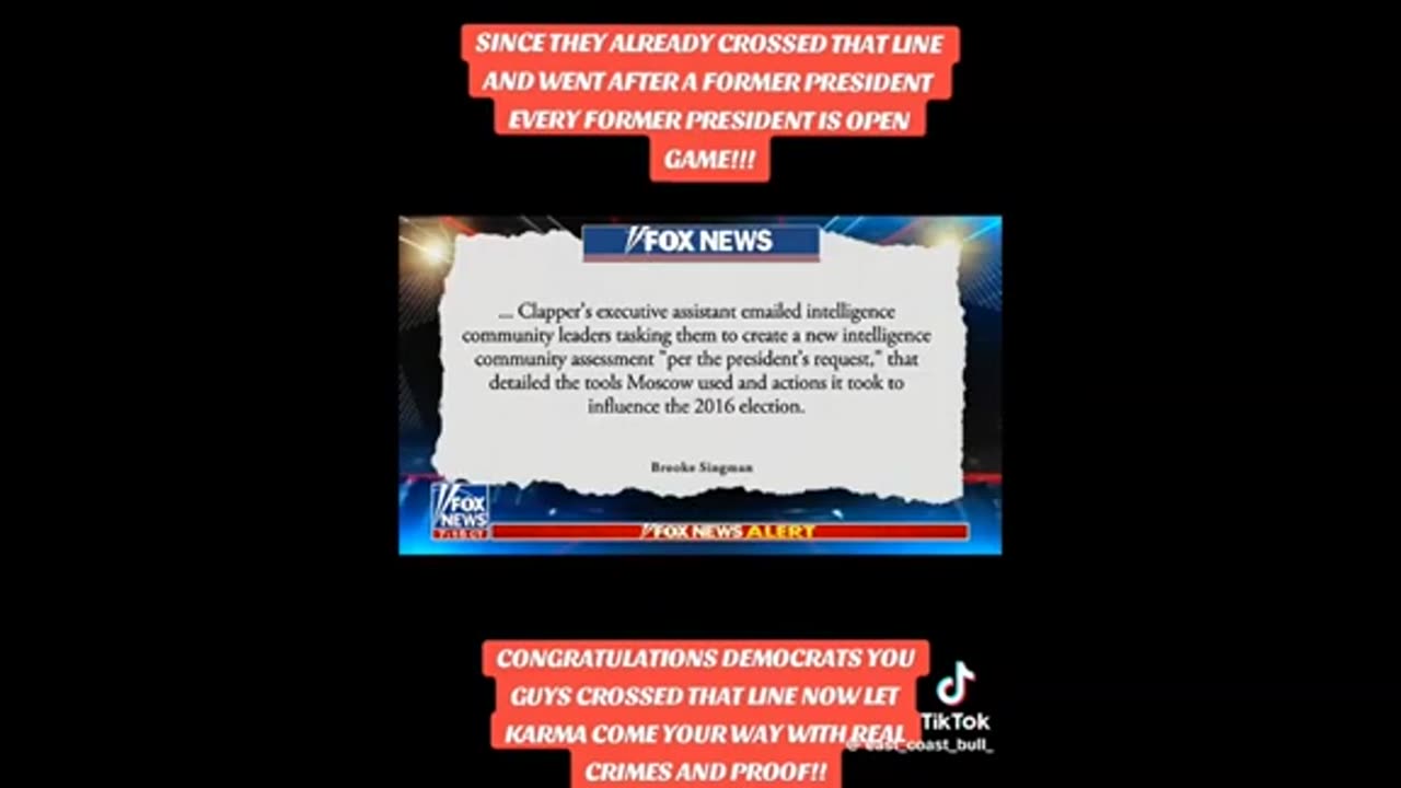 "No one is above the law" ..