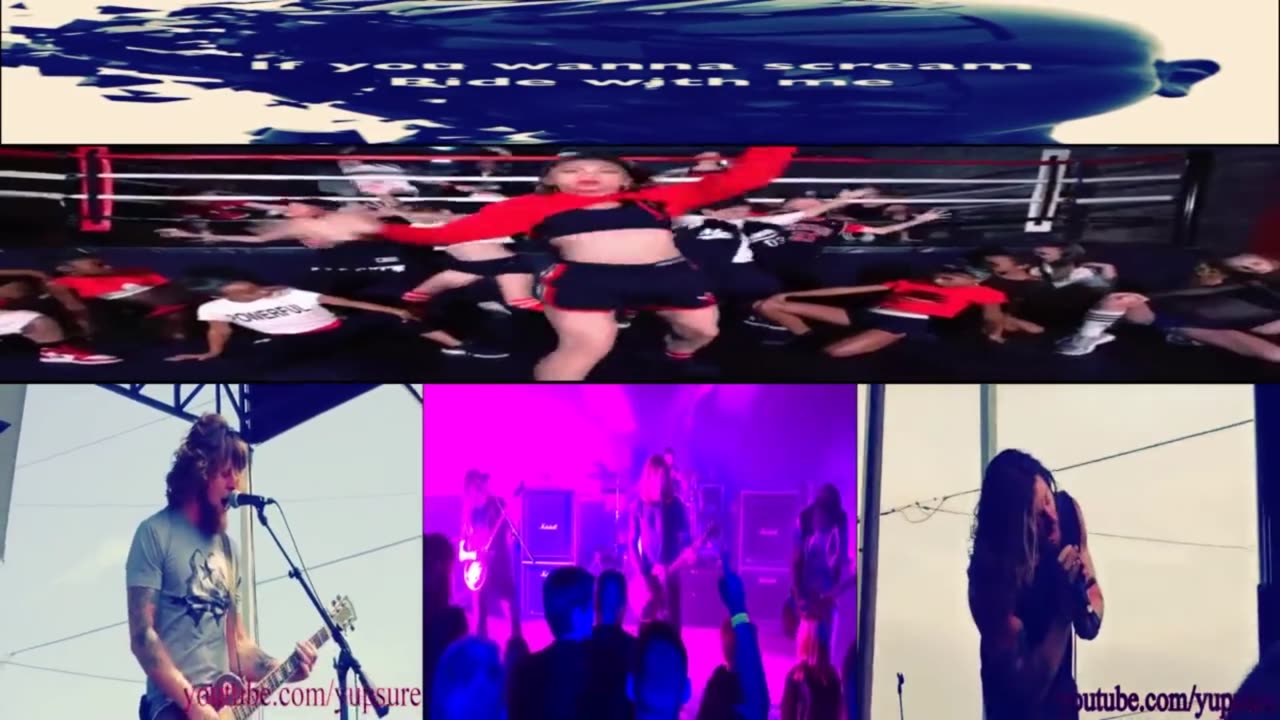 Decyfer Down ~ Ride With Me ( Live ) ( Lyric ) Remix 1c Christcore Slowed