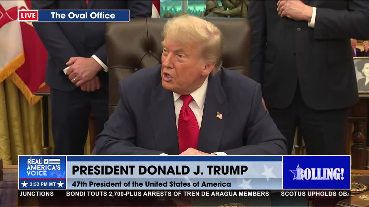 THE WORLD RESPECTS OUR COUNTRY AGAIN