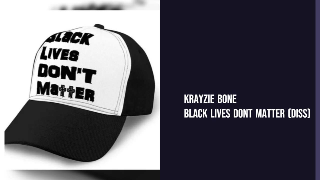 Krayzie Bone - Black Live Dont Matter (Diss Track)