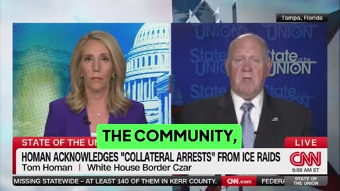 Tom Homan: ‘If you want less collateral arrests, then let us in the jail’