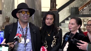 'We stood our ground': New Zealand MPs suspended for haka protest