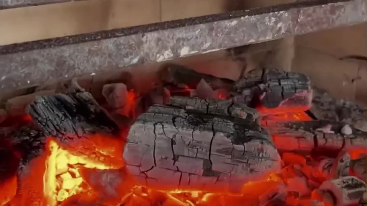 A barbecue in men's hands is a ritual that can be watched forever