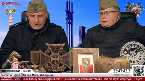 WYBORY DEUNIZACJA - TELEFONY . Śr 7.5.2025r. W. Olszański, M. Osadowski Rodacy Kamraci NPTV.pl
