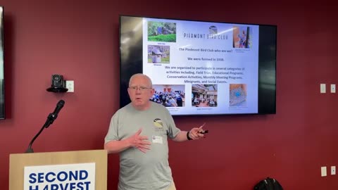 June 18, 2025 Jim Gantt Piedmont Bird Club
