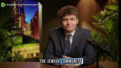 Throwback: remember when Nick Fuentes still talked about Israel and the Jews? 🧓🏻