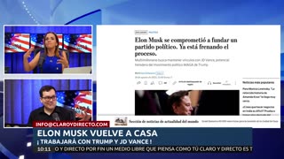 EN VIVO Y EN ESPAÑOL: ELON MUSK VUELVE A CASA: ¡ TRABAJARÁ CON TRUMP Y JD VANCE !