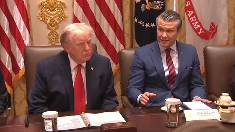 SecWar Hegseth on reversing the Biden admin's posture of weakness on the world stage