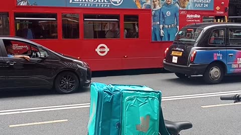 Fantastic Four Movie on Bus