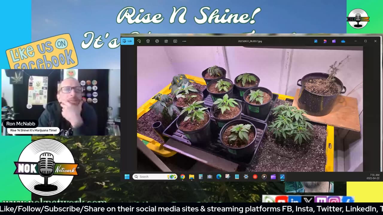 Rise ‘N Shine! It's Marijuana Time! Wake ‘N Bake Show - Ep 170 April 22, 2025