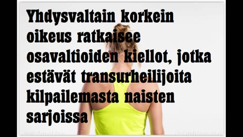 Yhdysvaltain korkein oikeus ratkaisee transurheilijoiden kilpailuoikeuden