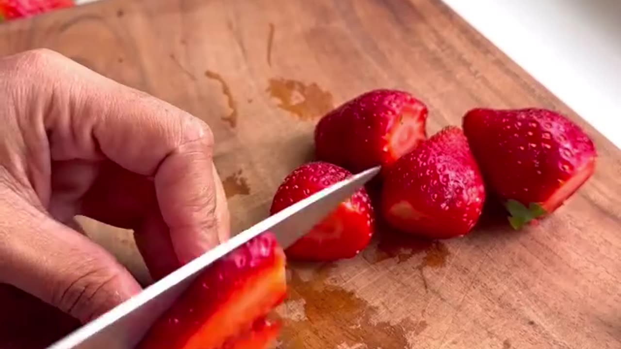 Strawberry & Chia Seeds Yogurt Bowl