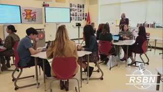 WATCH: First Lady Melania Trump & Second Lady visit Camp Lejeune - 11/19/25