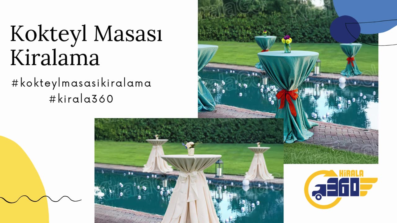 Kokteyl Masasi Kiralama 2025