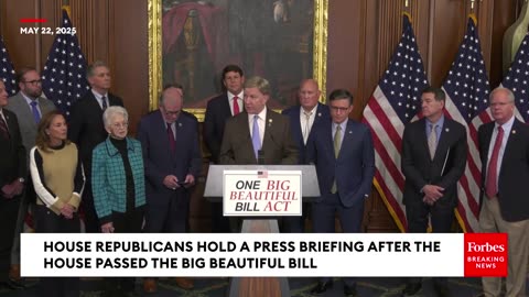 Speaker Johnson And House Republicans Take Victory Lap After Passage Of Big Beautiful Bill