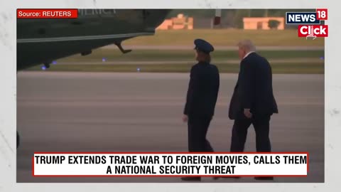 Trump shocks hollywood imposes 100%terrife on foreign films