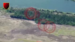 🔥 The 55th OABR found a position where the occupiers were masking their equipment in the trees,
