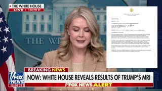 🟢 Karoline Leavitt STUNS the Fake News by releasing President Trump's MRI Results LIVE at Presser