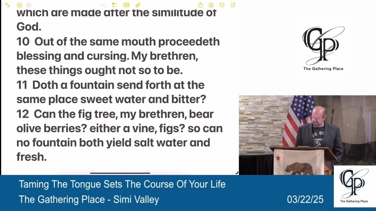 Taming The Tongue Sets The Course Of Your Life