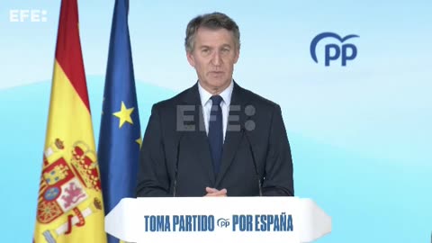 Feijóo vuelve a hablar de una victoria del PP pero ahora sin mayoría absoluta