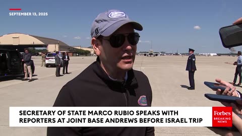 Sec Rubio’s Israel Visit ⚡Addressing the Fallout from the Qatar Strike