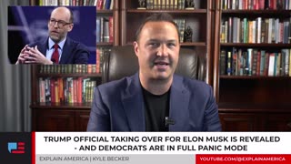 Trump Official Taking Over for Elon Musk Is Revealed - And Democrats Are in Full Panic Mode