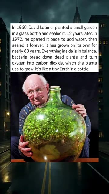 Tiny Earth In A Bottle