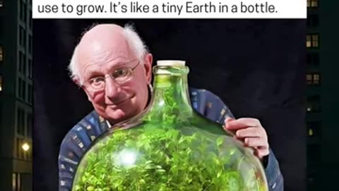 Tiny Earth In A Bottle