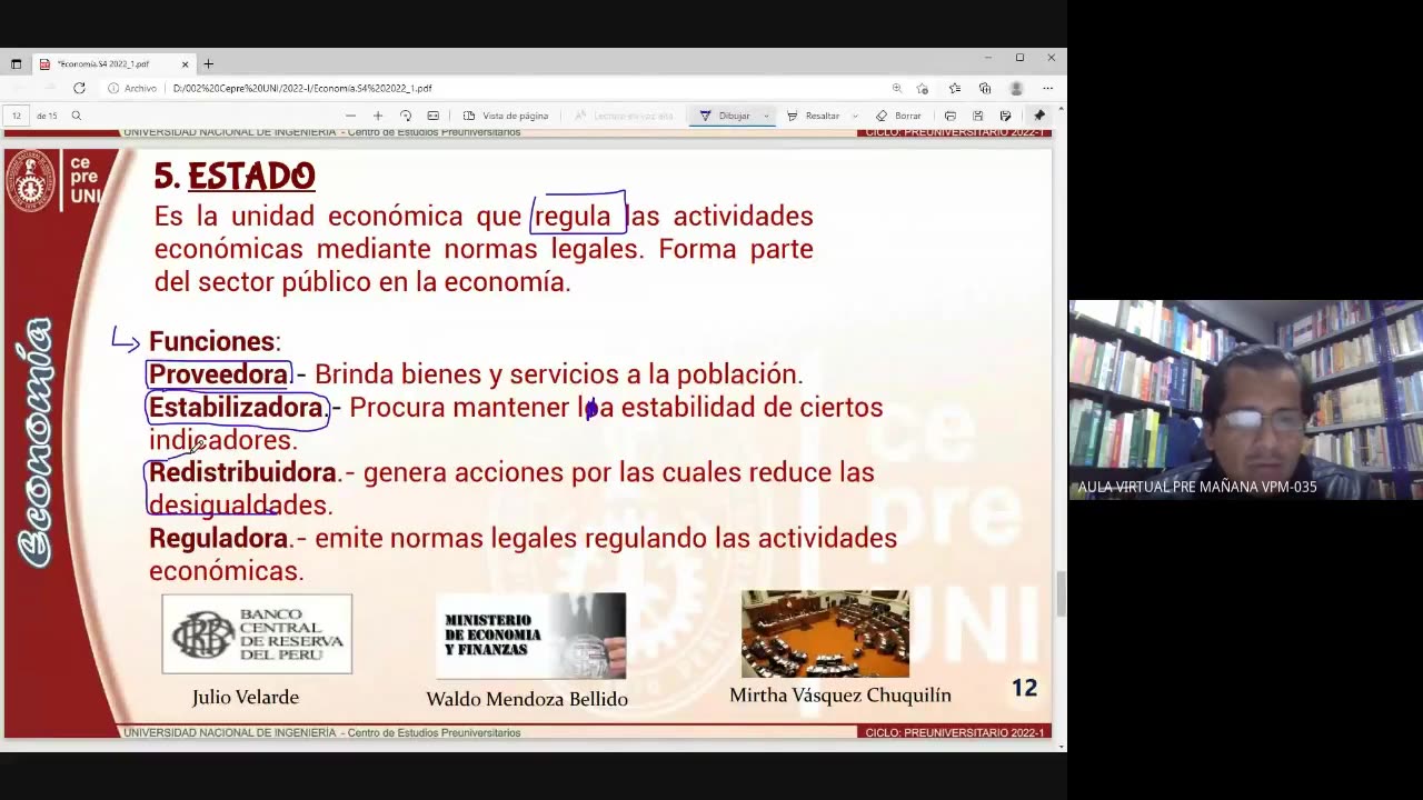 CEPRE UNI 2022 - 1 | Semana 04 | Economía