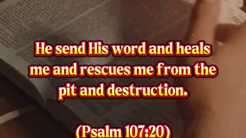BIBLE VERSES FOR HEALTH