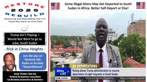 South Sudan May Be Home To Illegals Deported From the U.S.